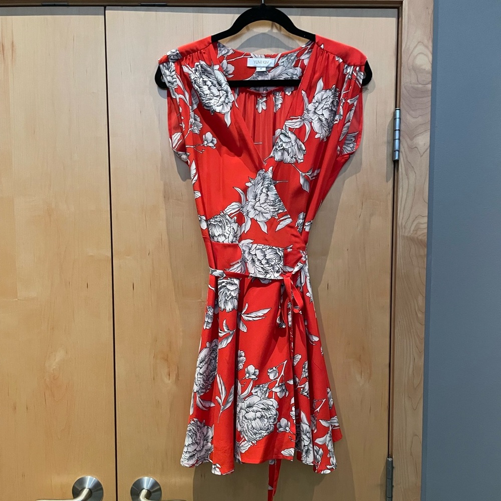 Yumi Kim Floral Wrap Dress
